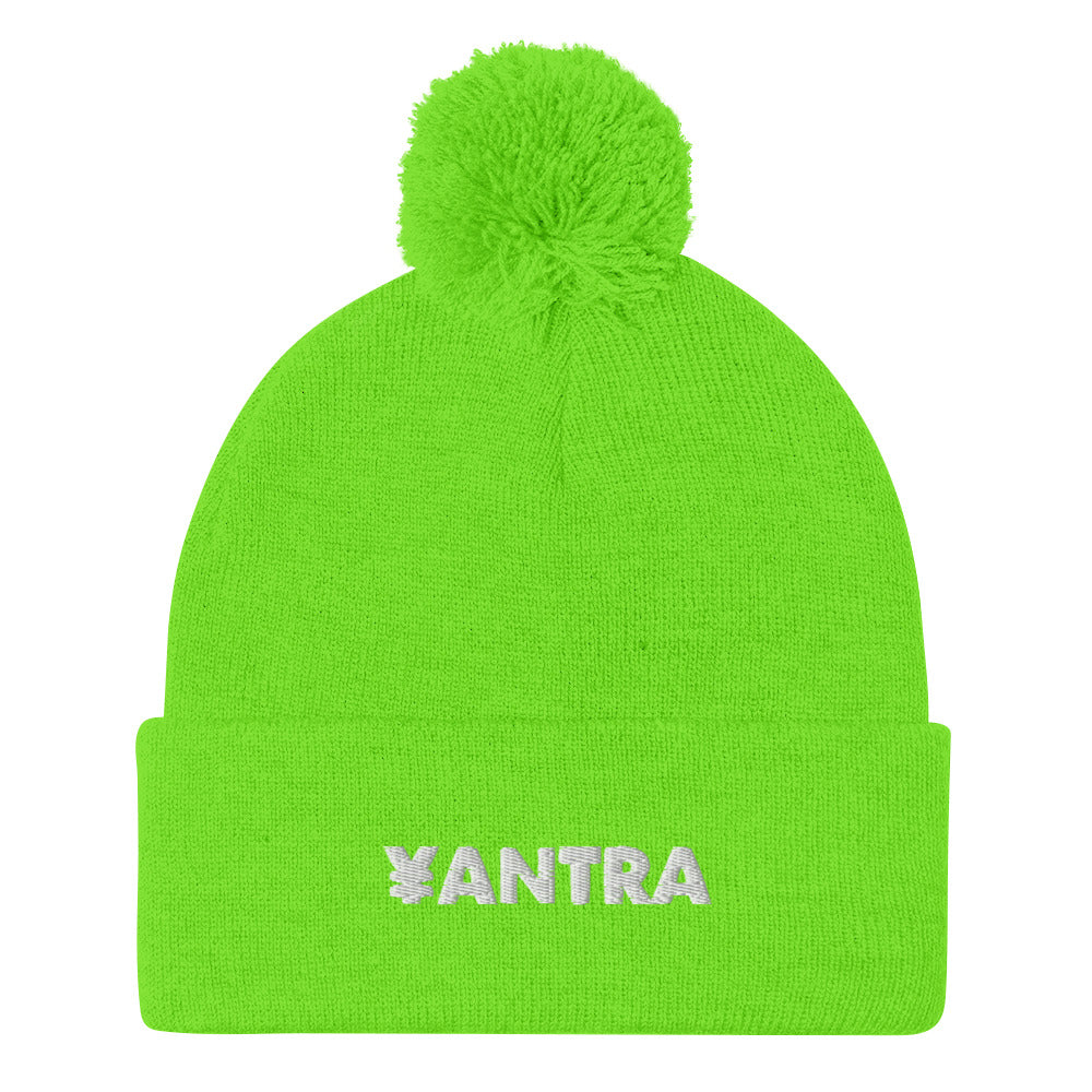 Pom-Pom "¥ANTRA" Beanie