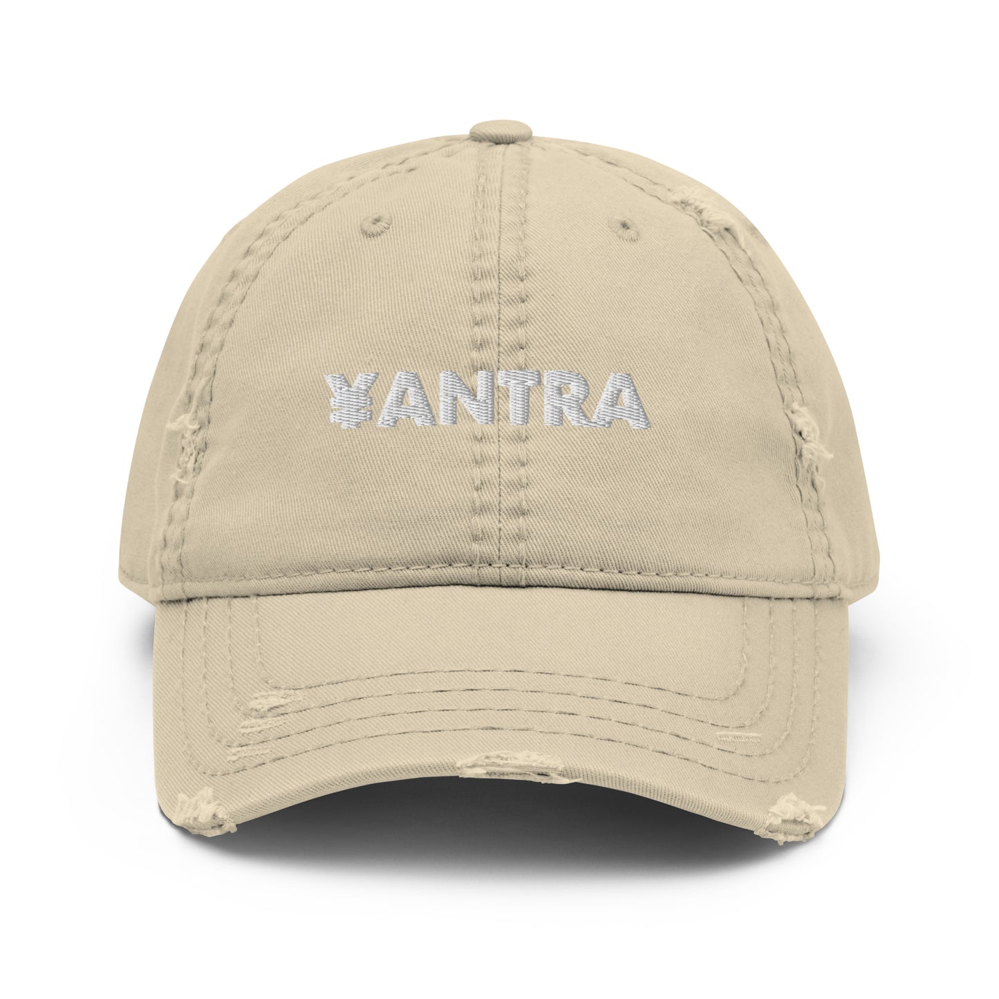 Distressed "¥ANTRA" Dad Hat