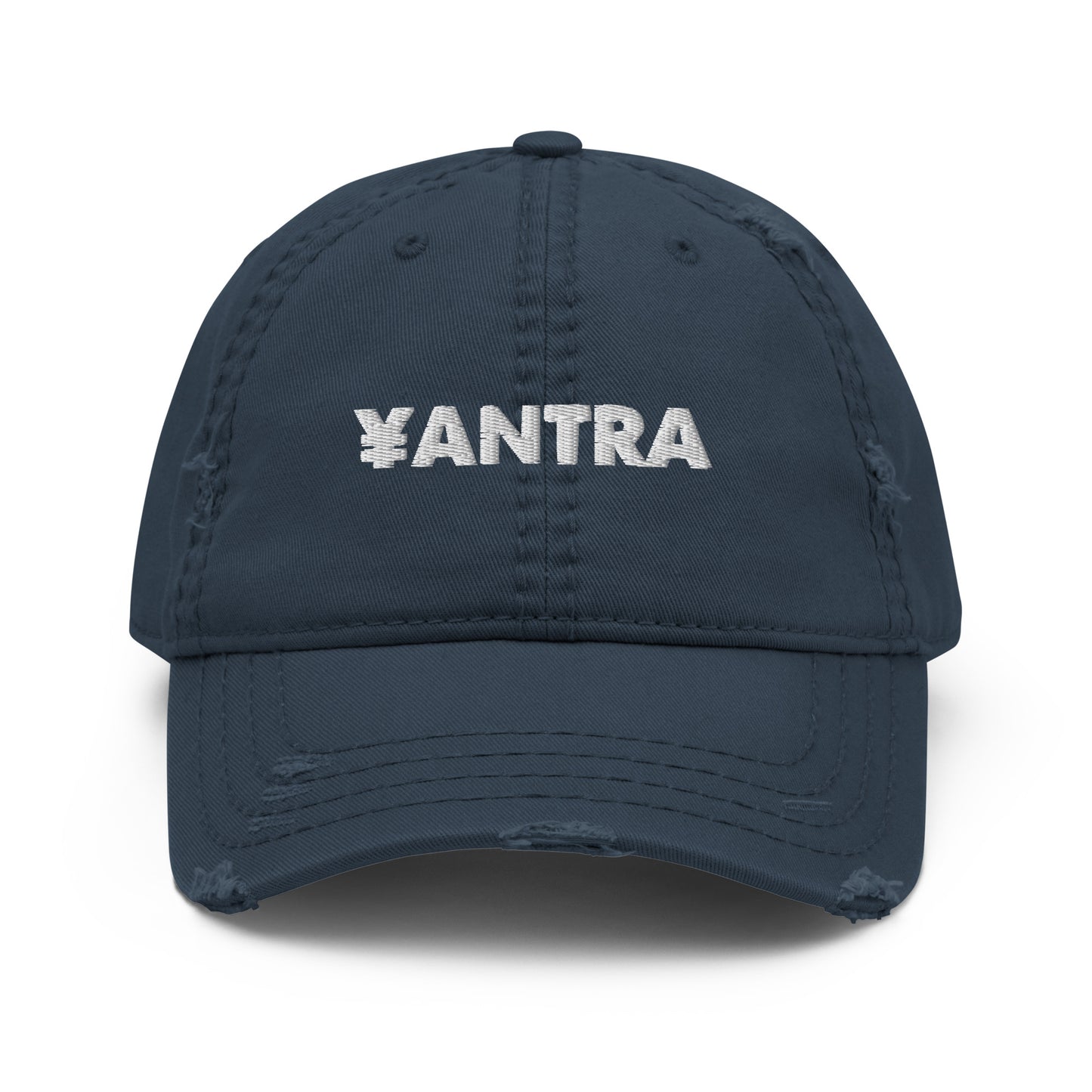 Distressed "¥ANTRA" Dad Hat