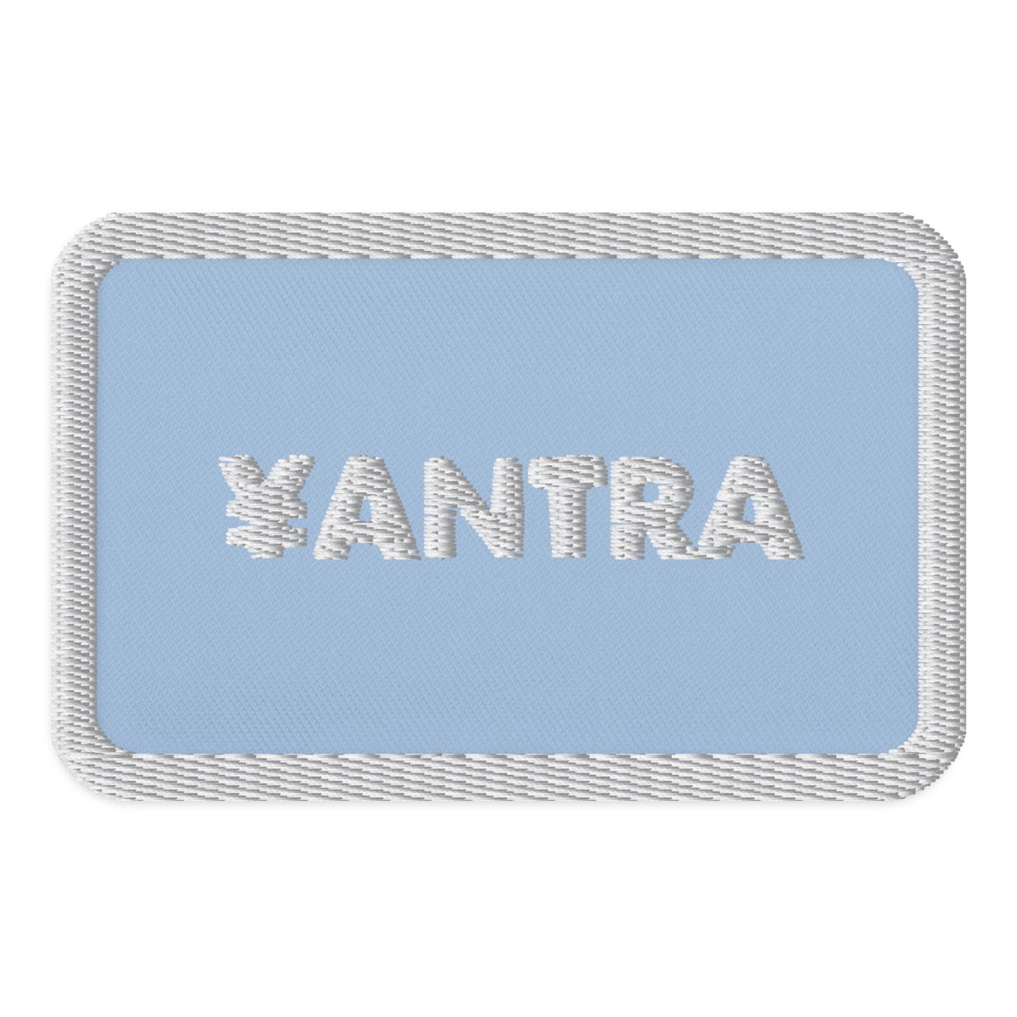 Embroidered "¥ANTRA" patches