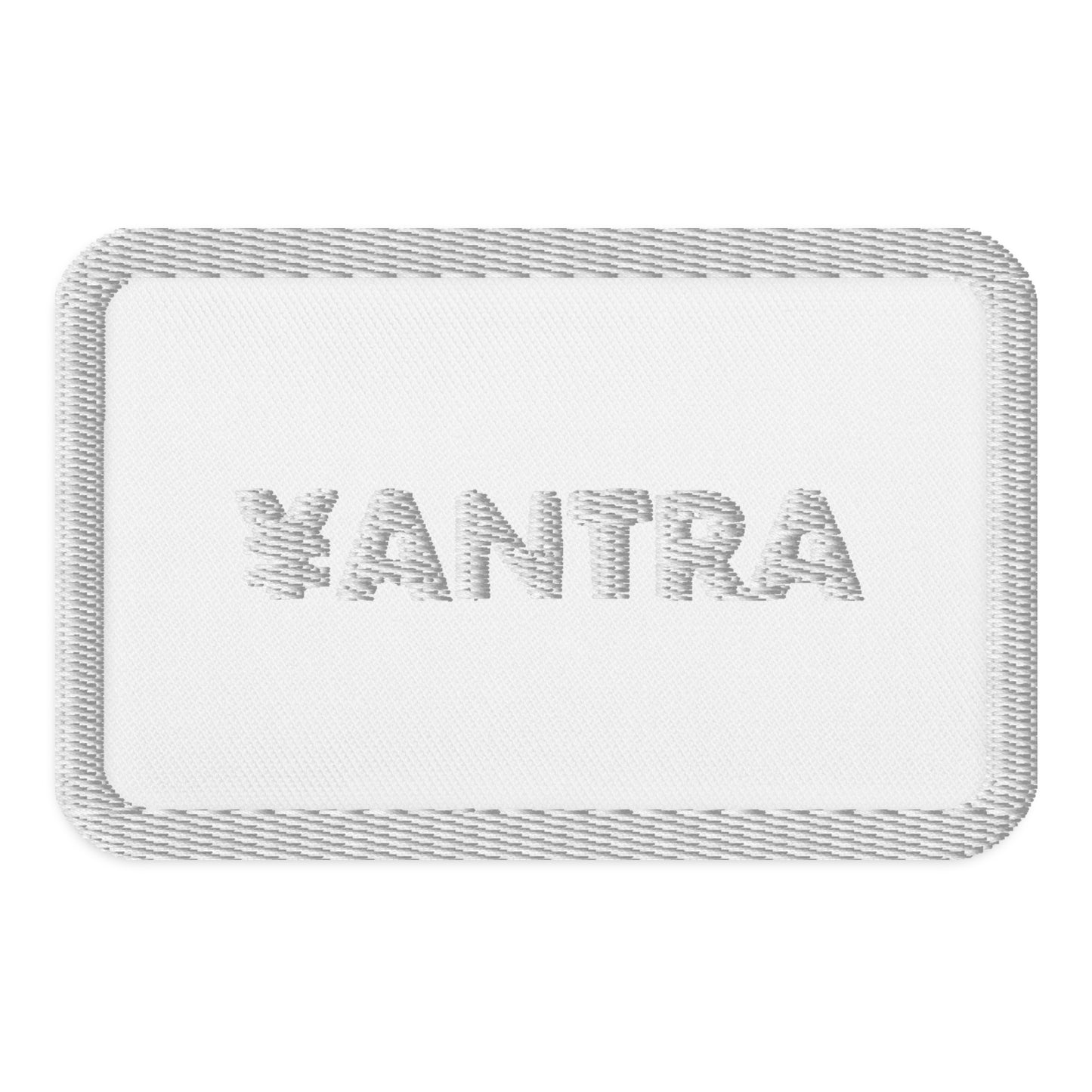 Embroidered "¥ANTRA" patches