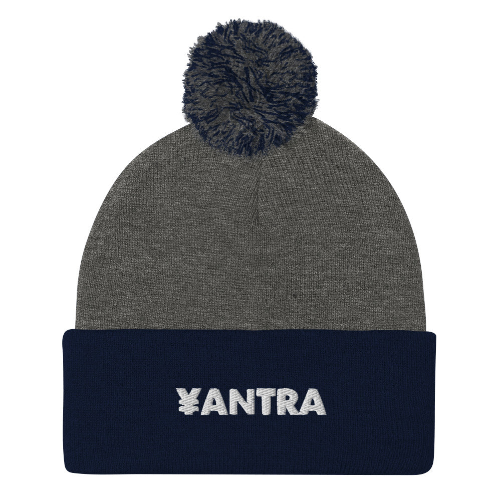 Pom-Pom "¥ANTRA" Beanie