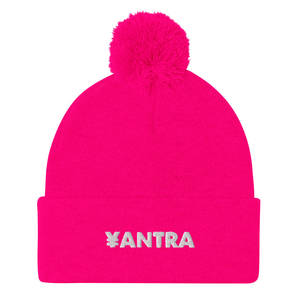 Pom-Pom "¥ANTRA" Beanie