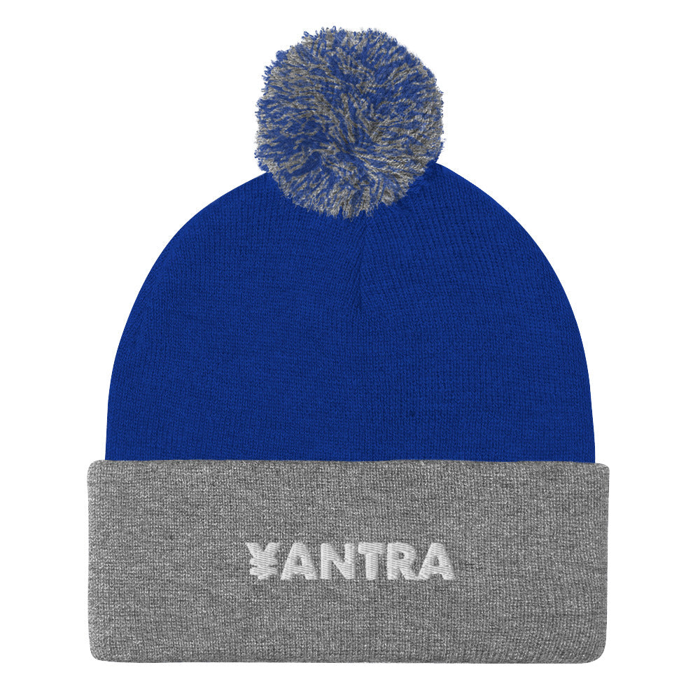 Pom-Pom "¥ANTRA" Beanie