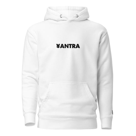 Men's "¥ANTRA" Hoodie (WHITE)