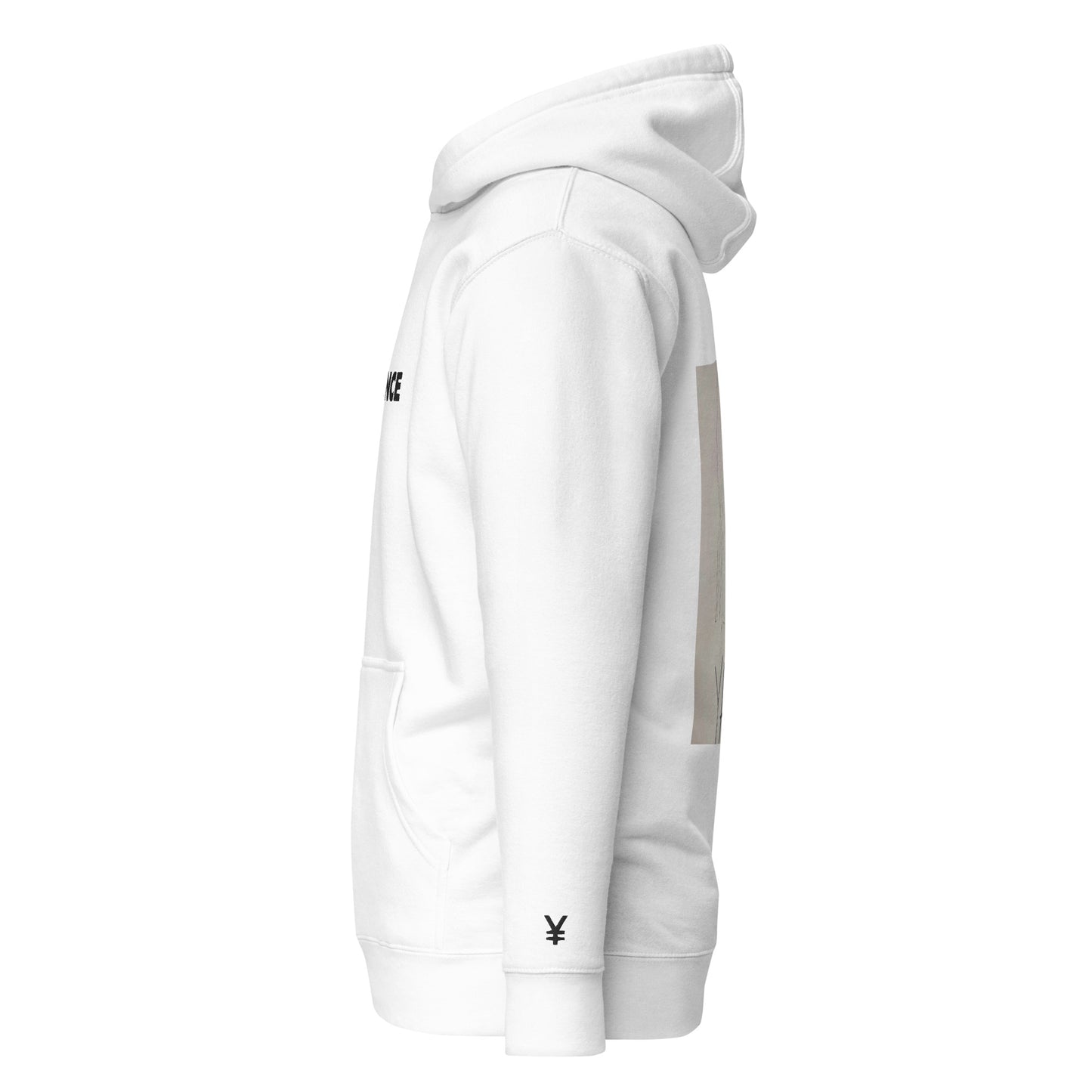 "NO ROMANCE" Graphic Hoodie (WHITE)