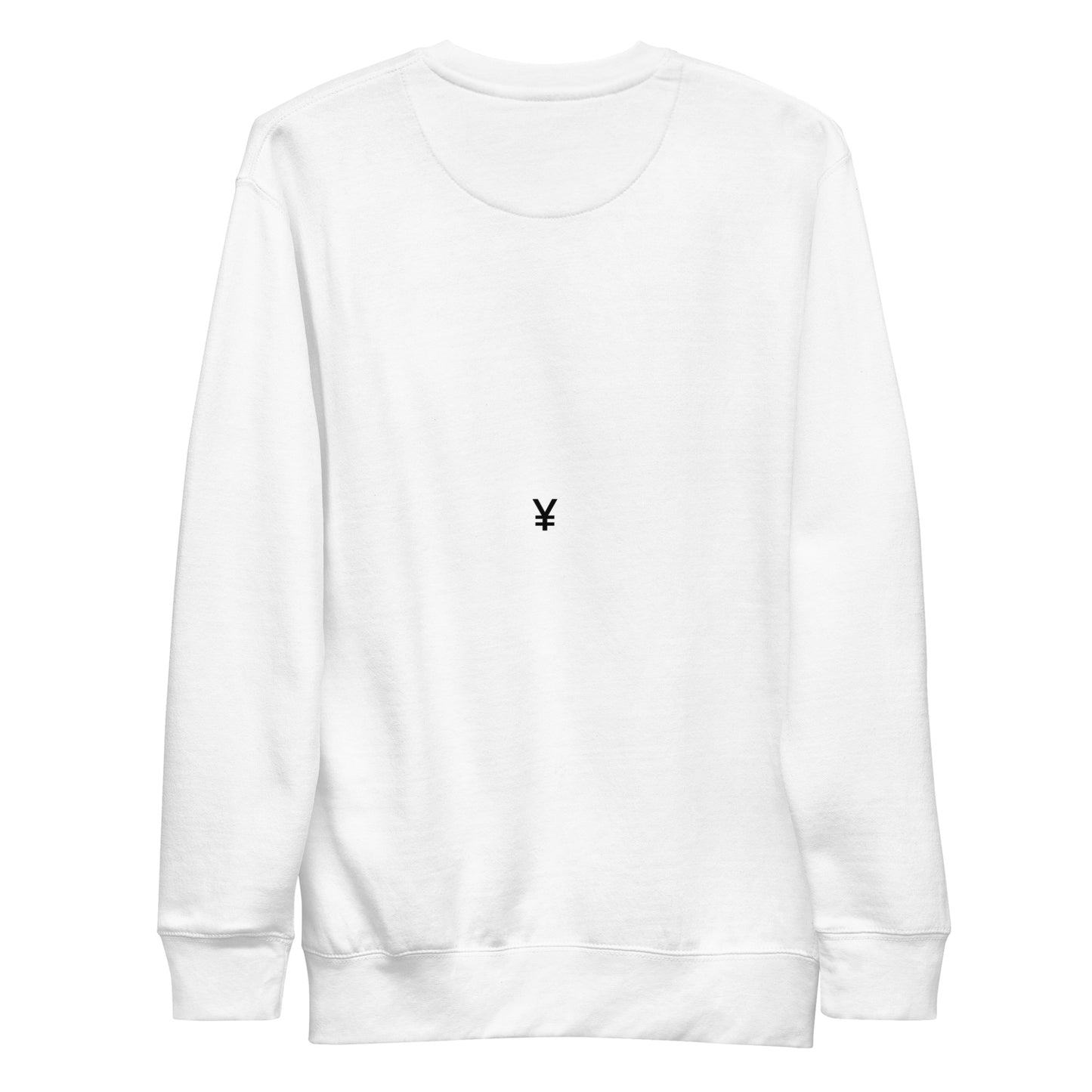 Women's Premium "¥ANTRA" Sweatshirt (WHITE)