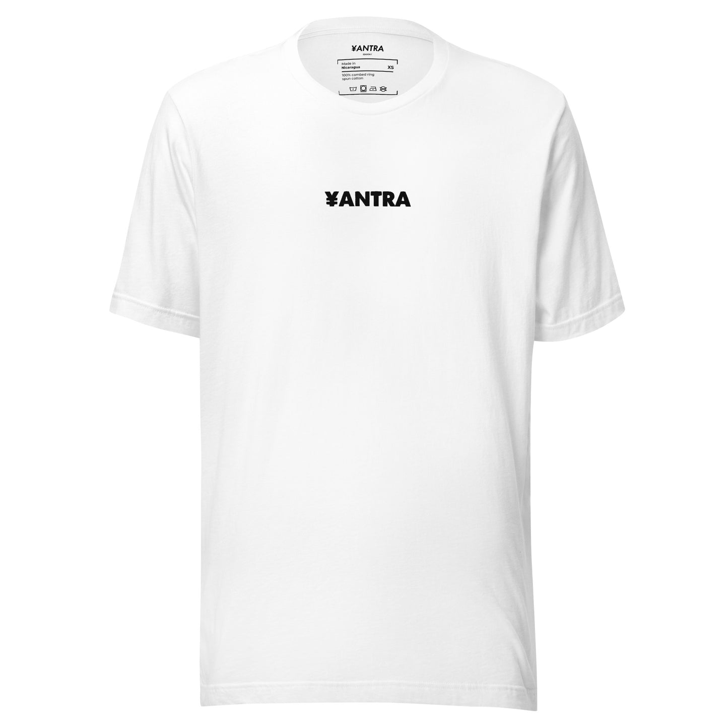 Men's "¥ANTRA" t-shirt (WHITE)